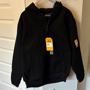 Carhartt Men's Washed Duck Active Jac Loose Fit XL in black NWT
